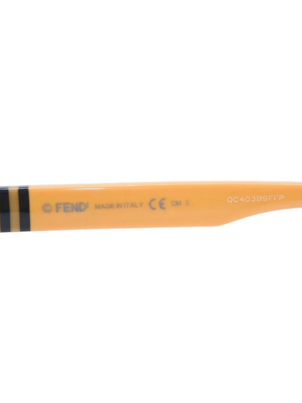 Fendi Sunglasses Eyewear S Tortoiseshell Color Yellow